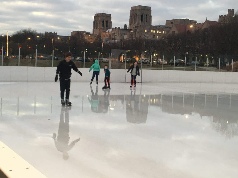 Ice Skating Warm Weather