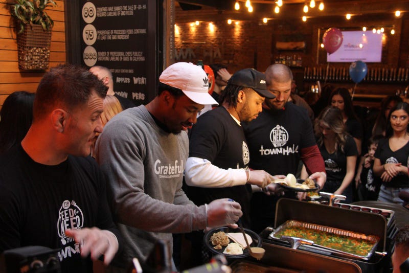 Stipe Miocic, Myles Garrett, Christian Kirksey