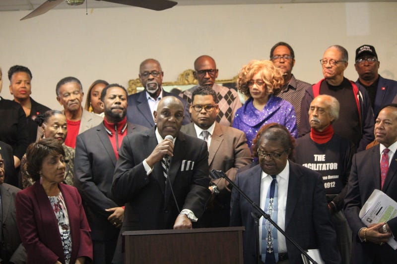 Press Conference regarding the Fulton County Commission stopping federal funding in South Fulton-6
