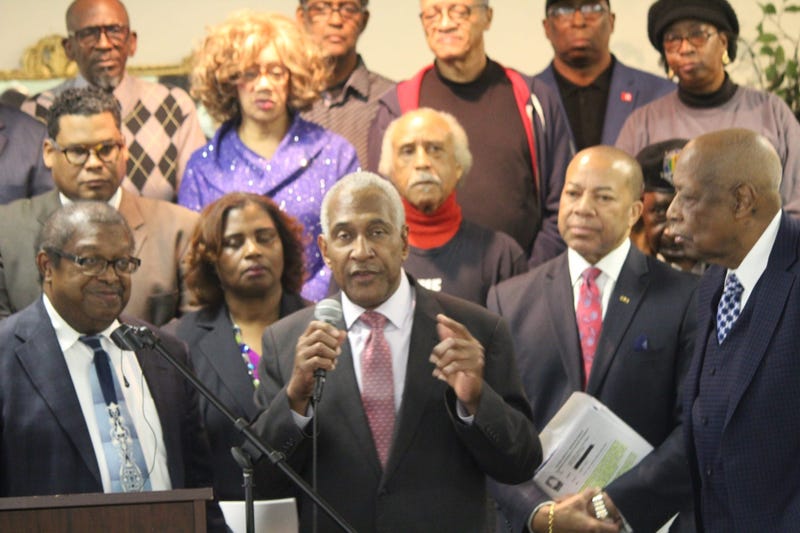 Press Conference regarding the Fulton County Commission stopping federal funding in South Fulton-4