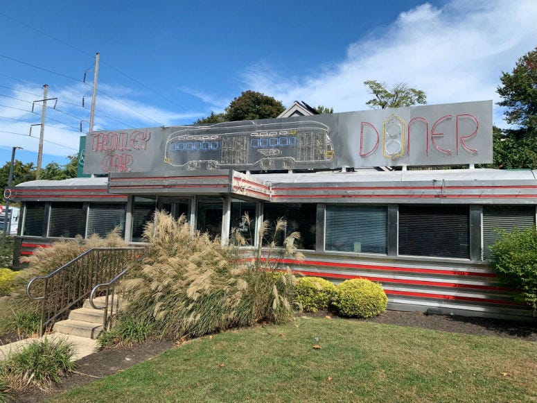 Trolley Car Diner in Mt. Airy.