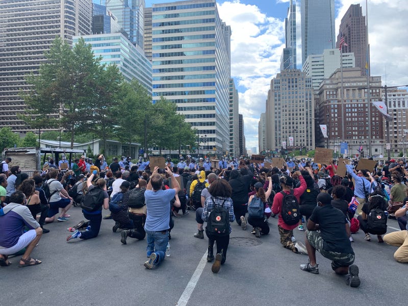 Philadelphia protest for George Floyd