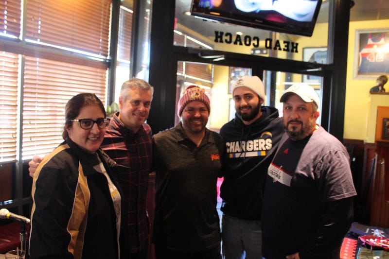 The Sports Junkies Pregame Show is on to Glory Days Grill in Stone Ridge before the Redskins faced the Falcons. 