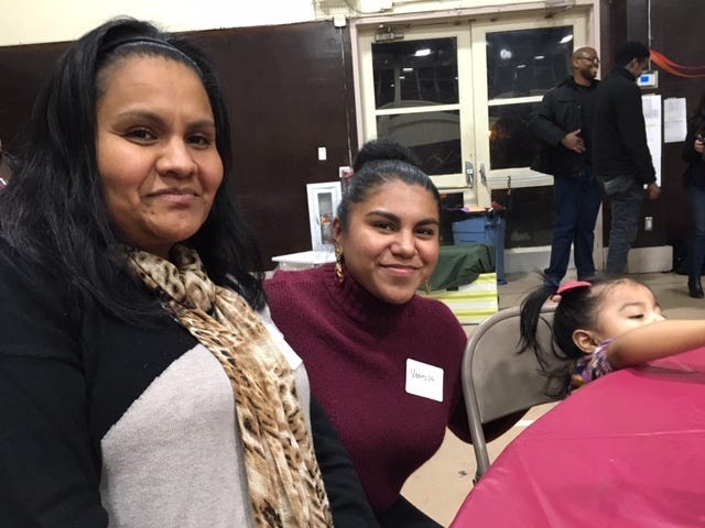 Vanessa, guest of HIAS PA's 11th annual Thanksgiving event.