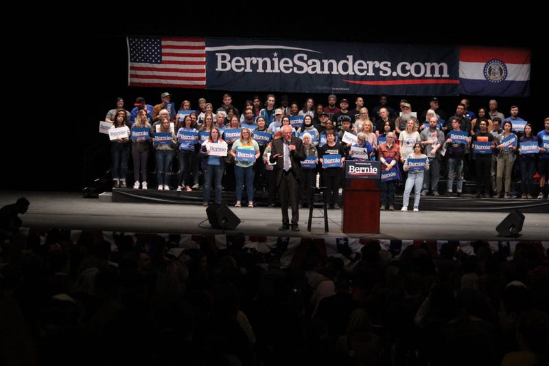 Bernie Sanders in St. Louis Missouri