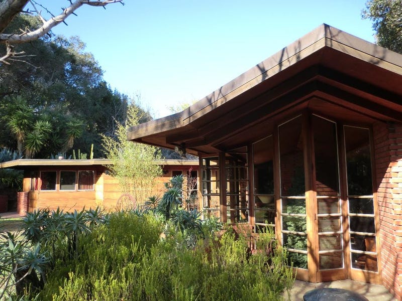 The Bazett-Frank House in Hillsborough was designed by Frank Lloyd Wright.
