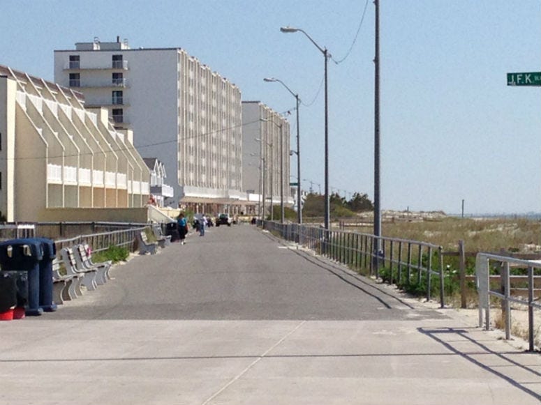 Sea Isle City Promenade.