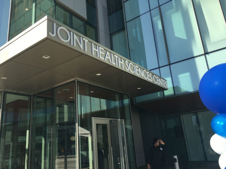Joint Health Science Center in Camden.