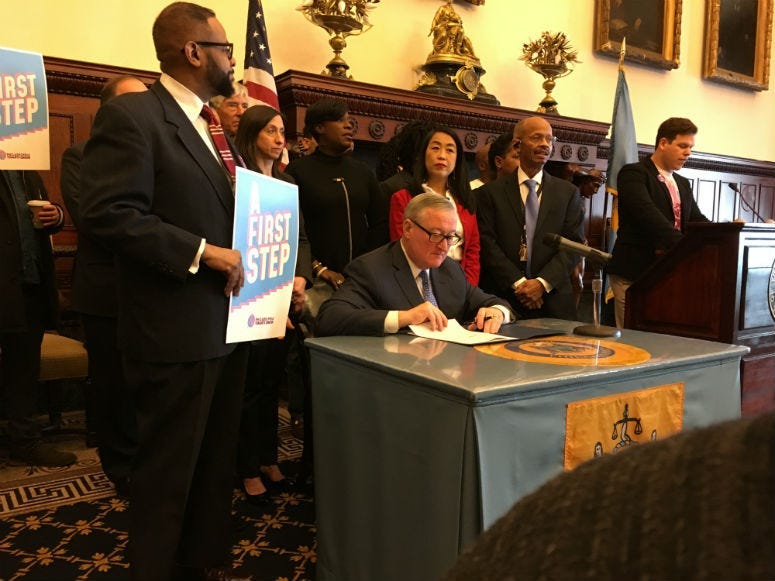 Philadelphia Mayor Jim Kenney signed a bill Tuesday that's intended to prevent landlords from evicting short-term tenants without a good cause. It gives current regulations the weight of law, but tenants say much more is needed.