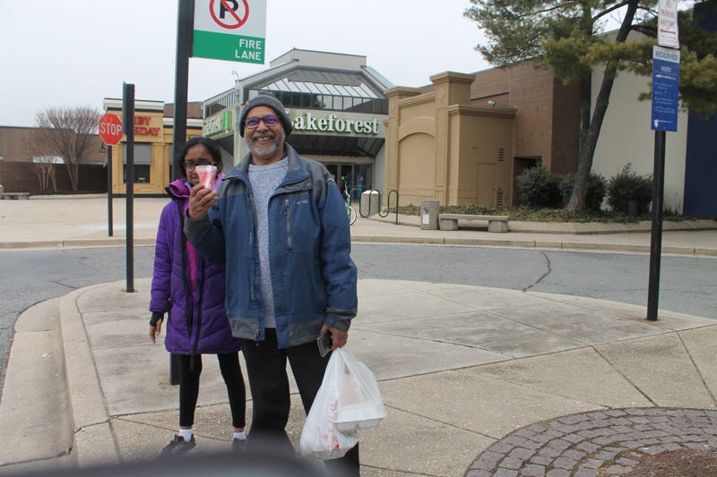 106.7 The Fan Street Team hit the streets looking for radio lovers!
