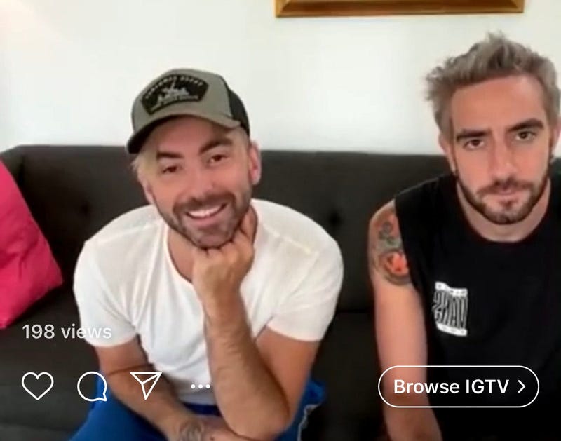 Alex and Jack from All Time Low
