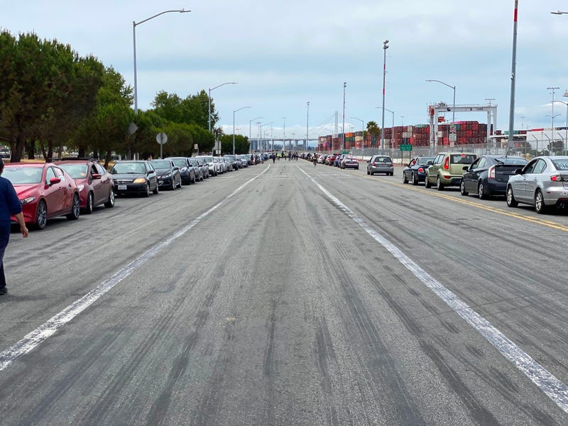 The Anti Police-Terror Project is leading a car caravan demanding justice for George Floyd, Breonna Taylor & Steven Taylor in Oakland on May 31, 2020