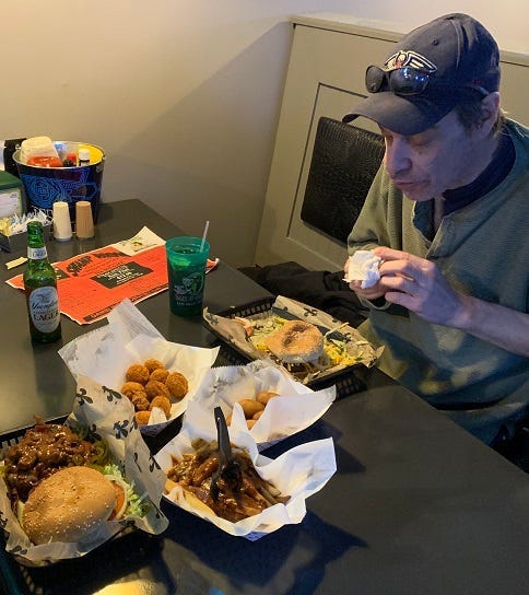 Johns Swamp Room Food