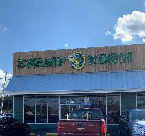 swamp room outside