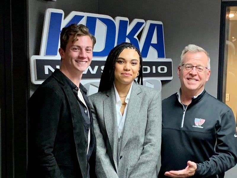Actor Richard Ellis, Actress Sofia Bryant, Morning Host Larry Richert 