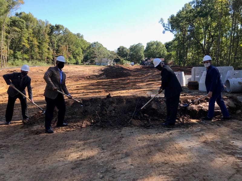 Groundbreaking at Woodside Park - Emily Gill