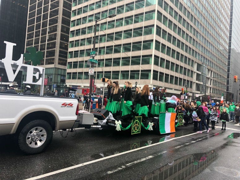 The Philadelphia St. Patrick's Day Parade took over the town Sunday.