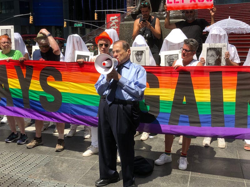 Times Square gun rally Nadler