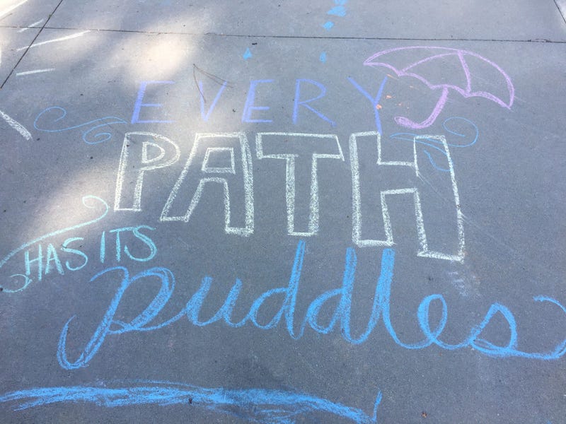 Sidewalk Chalk Art