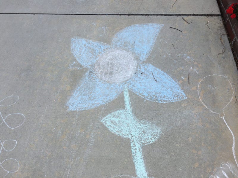 Sidewalk Chalk Art