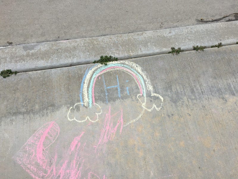 Sidewalk Chalk Art