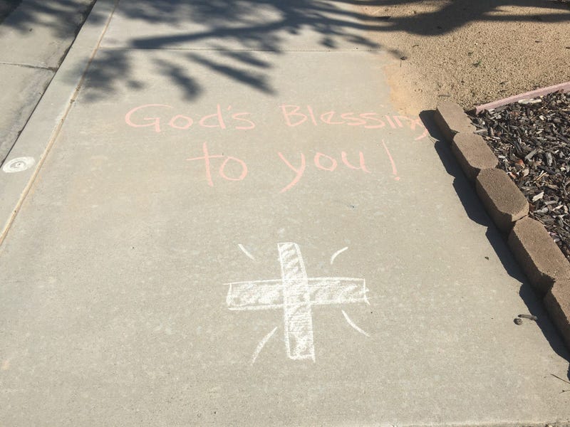 Sidewalk Chalk Art