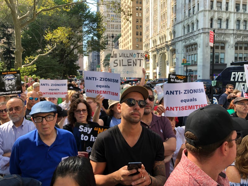 Rally to condemn anti-Semitism