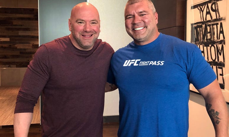 UFC President Dana White and Titan FC COO Lex McMahon