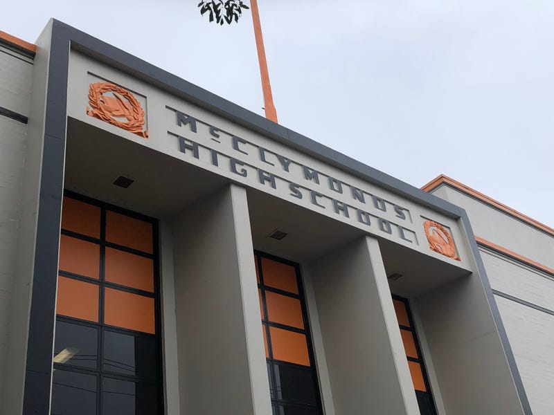 Authorities suddenly shut McClymonds High School in Oakland on Feb. 20, 2020 after the discovery of a toxic chemical in groundwater. 