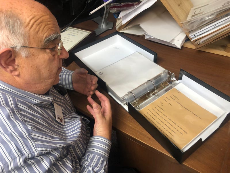 Bart Lee of the California Historical Radio Society has been involved in work to preserve materials from KCBS Radio's broadcast about the assassination of President John Kennedy in 1963.