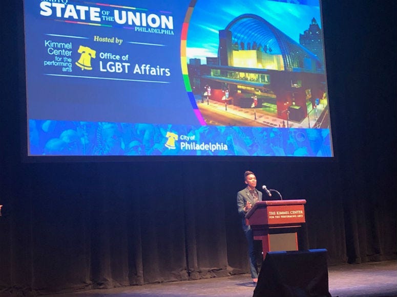 Amber Hikes, executive director of Philadelphia's LGBTQ affairs.
