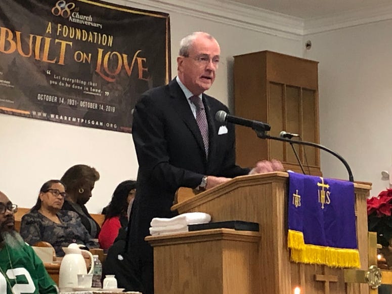Gov. Murphy Jersey City church