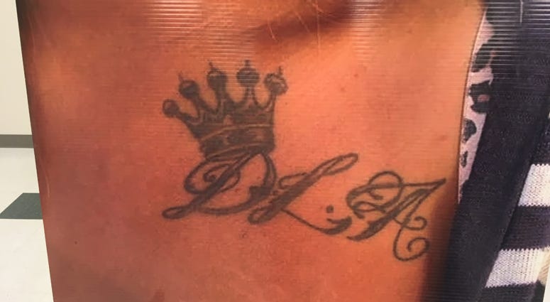 Human trafficking tattoo