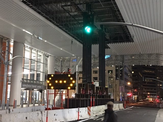 Transbay Transit Center Support Columns