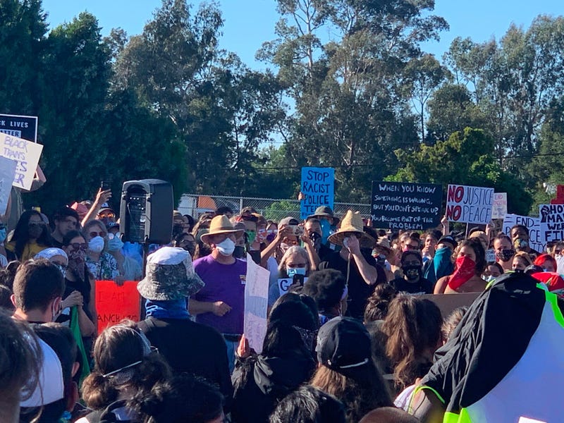 Santa Rosa Holds Vigil for Andy Lopez, Teen Killed in 2013, on June 2, 2020