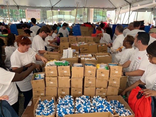 Cradles 2 Crayons Hosts Fourth Annual Backpack-A-Thon At Daley Plaza