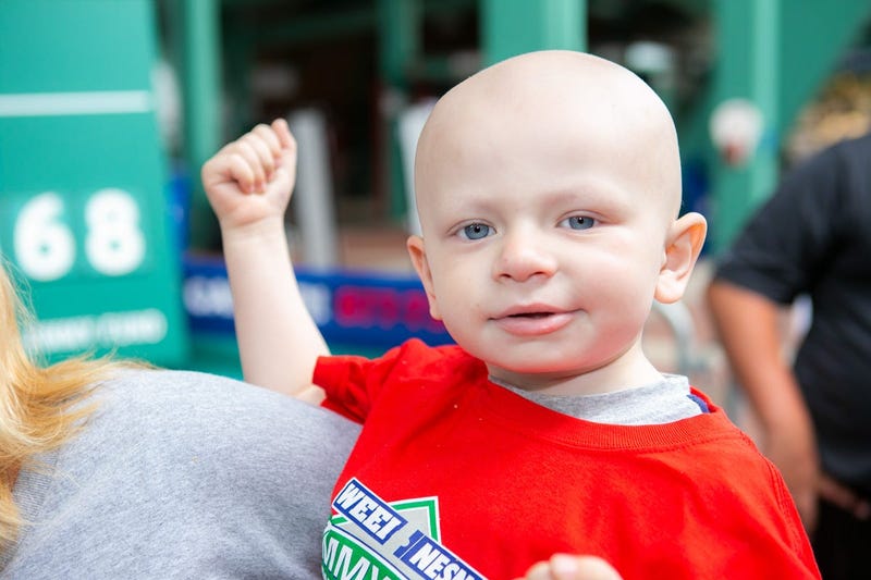 Johnny Morris, 3, Neuroblastoma.