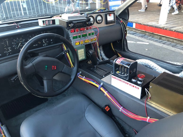 DeLorean from Back to the Future