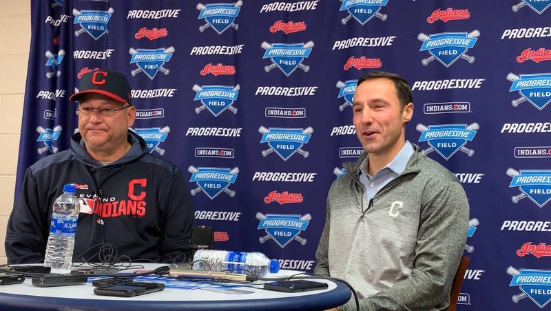 Chris Antonetti and Terry Francona