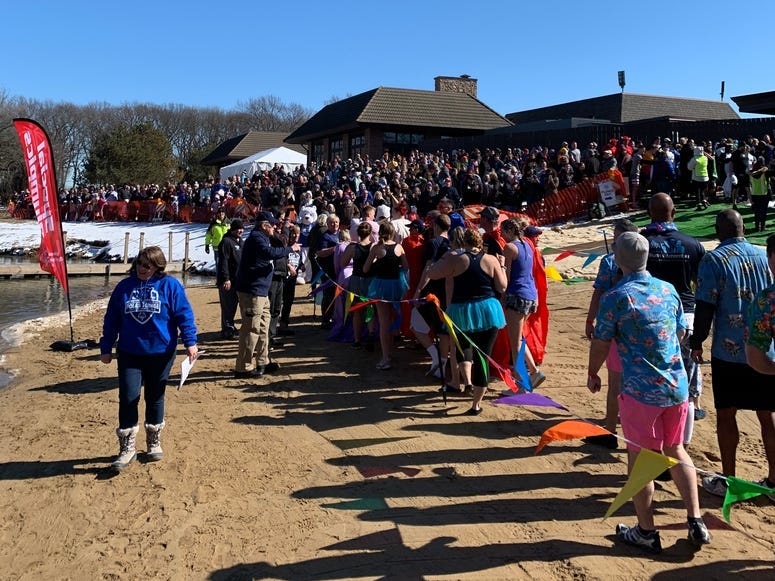 Princess Anna, Queen Else, Polar Plunge, Special Olympics of Illinois