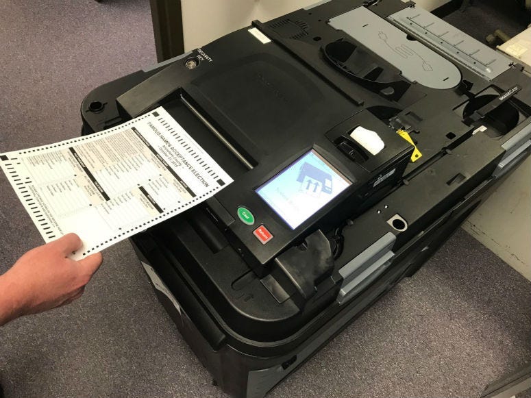 It’s been a week since Pennsylvania’s primary election day, giving Montgomery County officials some time to digest feedback on the new paper-ballot voting machines.