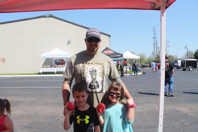 Chad Dukes and the 106.7 The Fan Street Team joins listeners at the Bull Run Harley Davidson in Manassas, VA.