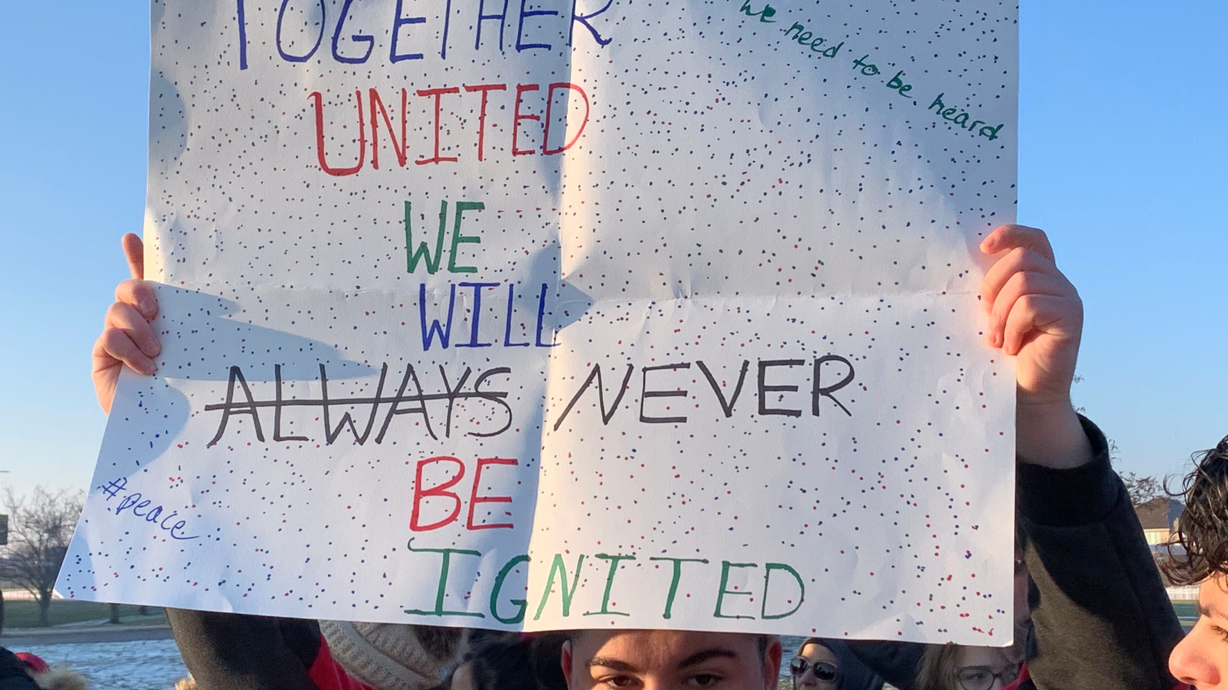 'Racism Has Got To Go': Andrew High School Students Protest After Racist Video, Fight