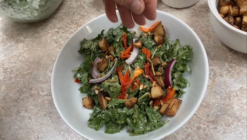 Tahini Kale Salad
