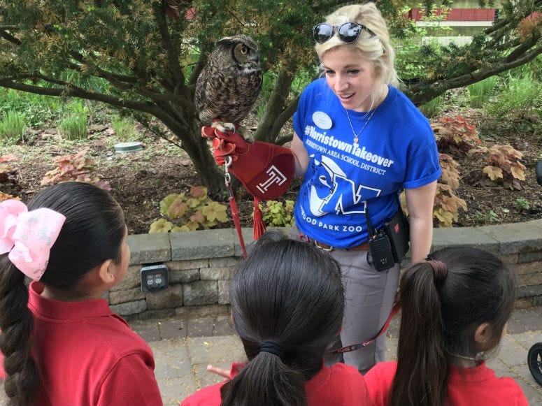 Students participate in the Elementary Education Takeover.