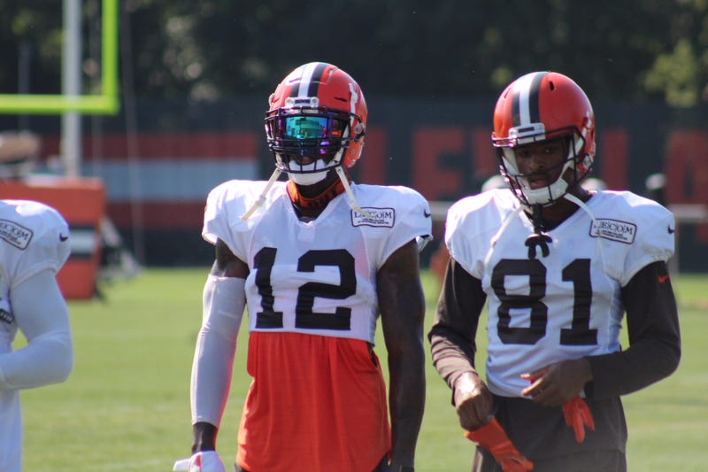Browns receiver Josh Gordon returned to practice on Sept. 3, 2018