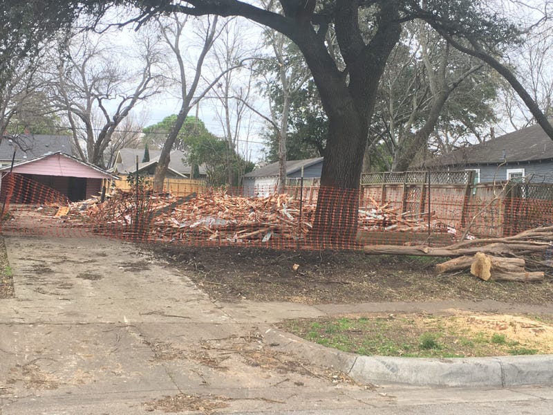 Dallas House Mistakenly Demolished
