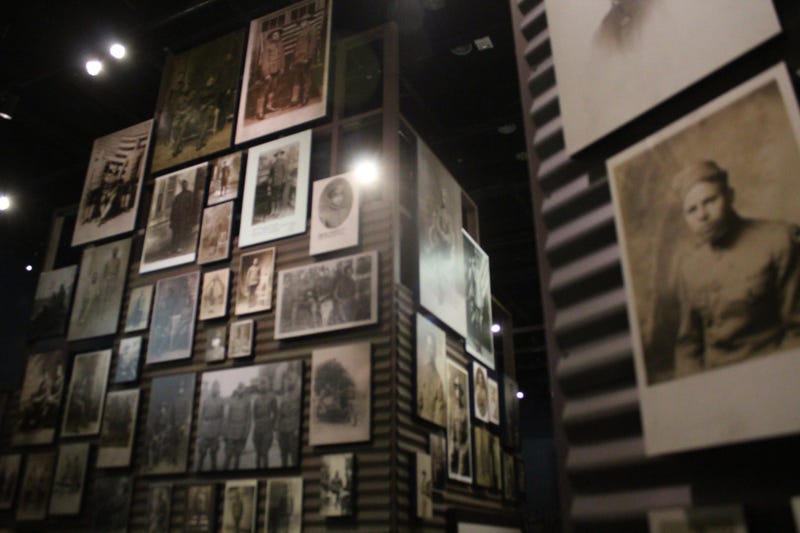 The National Museum of African American History and Culture debuted a new exhibit showcasing the history of black service men and women during World War I
