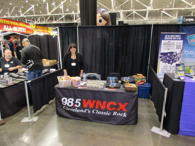 Paula Balish at Progressive International Motorcycle Show