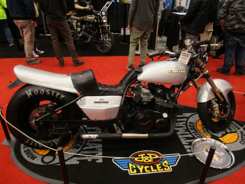 Paula Balish at Progressive International Motorcycle Show